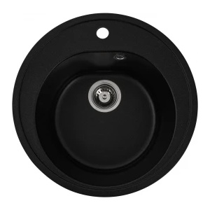  Мивка luna 510 черен металик (346) Мивка за вграждане