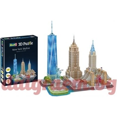 Revell 3D пъзел Revell 00142 - Нюйоркски забележителности (R00142)