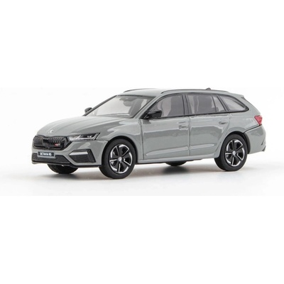 Abrex Škoda Octavia IV Combi 2020 Šedá Quartz Metalíza 1:43