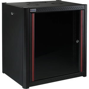 Security Professionals 19" Стенен шкаф wtn 9u, черен, mr. wtn09u45.01 (mr.wtn09u45.01)