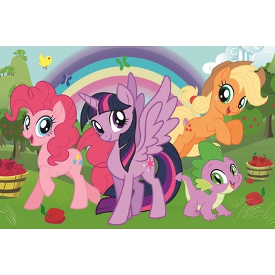 Trefl My Little Pony duhové přátelství 17323 60 dílků