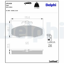 KLOCKI HAM.SKODA FELICIA/FAVORIT LP1429
