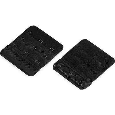 Pro Háčkování Prodloužení podprsenky 50 mm třířadé černé – Zboží Dáma