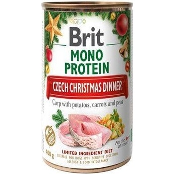 Brit Mono Protein Czech Christmas Dinner Carp 400 g