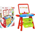 vidaXL 3-в-1 комплект от детски статив и учебно бюро за игра (80341)