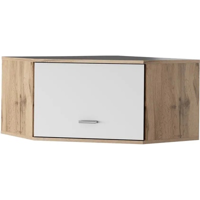 Smartshop Rohový nástavec LYRIK 1D dub wotan/bílá