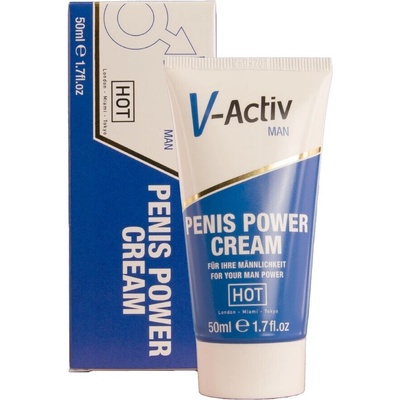 HOT V-Activ Penis Power Cream for Men 50ml
