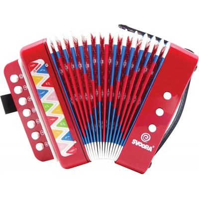 Svoora Детски акордеон Svoora - червен