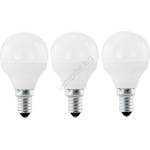 EGLO 10698 - К-кт 3бр. LED крушки E14/4W/230V 320lm 3000K (EG10698)