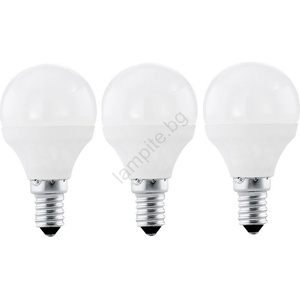 EGLO 10698 - К-кт 3бр. LED крушки E14/4W/230V 320lm 3000K (EG10698)