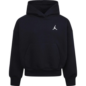 Air Jordan Суичър Air Jordan Kids Cropped Hoodie - Black/White SL