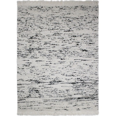 Flair Rugs Сив/в цвят слонова кост ръчно изработен вълнен килим 140x200 cm Ellsa - Flair Rugs (503119381445)
