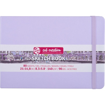 Talens Art Creation Sketchbook v pevnej väzbe Pastel Violet 21 x 14,8