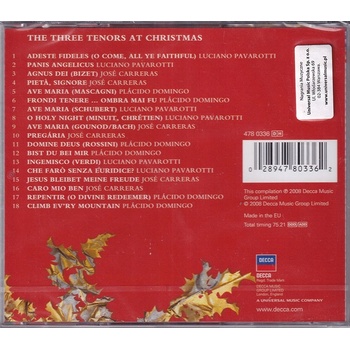 Carreras/Domingo/Pavarotti THE 3 TENORS AT CHRISTMAS