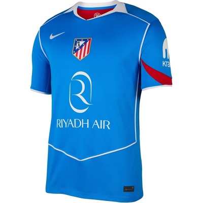 Nike Футболна фланелка Nike Atletico Madrid Third Shirt 2025 2026 Adults - Blue/Red