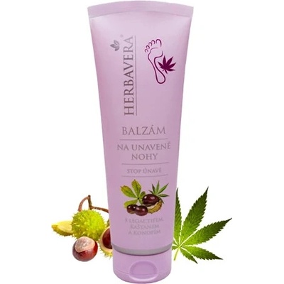 Herbavera Balzám na unavené nohy 120 ml