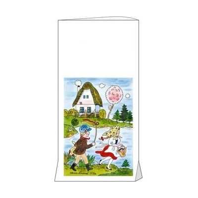 Sáček velikonoční PP Ladová 20x39x6