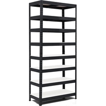 Trestles RH Regál 2200 x 900 x 300 mm 8 políc modrá