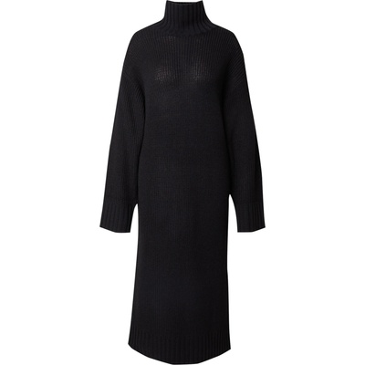 Monki Плетена рокля черно, размер XS