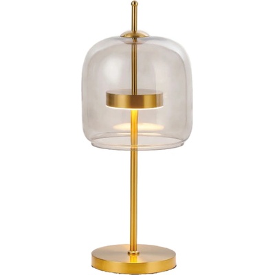 ELMARK Leia led НАСТОЛНА ЛАМПА 5w 3000k, ОПУШЕНО СИВ (955leia530sm)