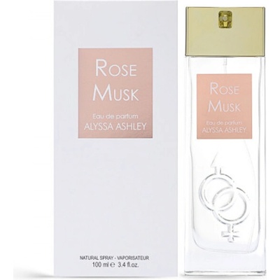 Alyssa Ashley Rose Musk parfumovaná voda unisex 100 ml