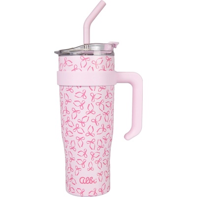 Albi Nerezový termohrnek Mašličky 1,2 l