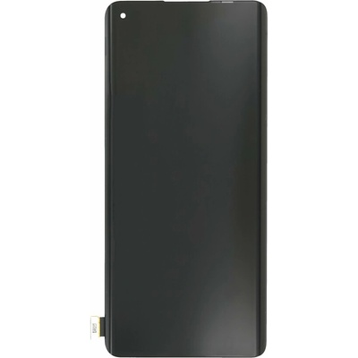 Oppo (OEM) Стъкло и LCD екран за Oppo Reno4 Z 5G, оригинален (OEM), черна (17883)