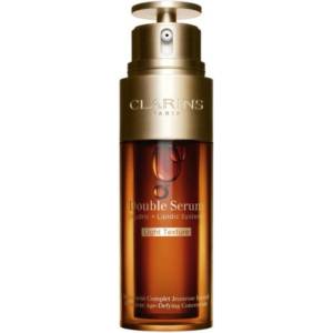 Clarins Double Serum Light Texture Двуфазен серум против стареене на кожата 50 ml