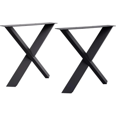 Cityline Malaga 780 x 130 x 720 mm čierna 2 ks