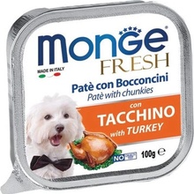 Monge Fresh Adult Dog kousky s krůtou 100 g