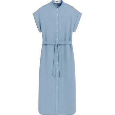 Ecoalf Дамска рокля Ecoalf Women's Amatista Dress - Off White Blue Stripe (134-1738-0112)
