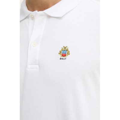 Bally Памучна тениска с яка Bally (MJE06N)