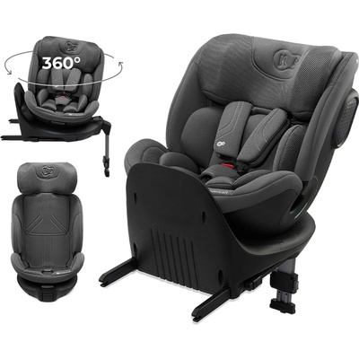 Kinderkraft XRIDER 2 i-Size 2024 šedá