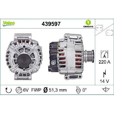 Alternátor VALEO 439597