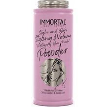 IMMORTAL PUDER Stylingový pudr pro objem Vlasový pudr s matným finišem 20 g