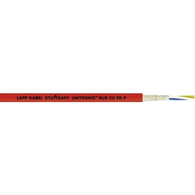 Lapp 2170370/100 zbernicový kábel UNITRONIC® BUS 1.5 x 2 x 0.75 mm² + 2 x 0.75 mm² červená 100 m