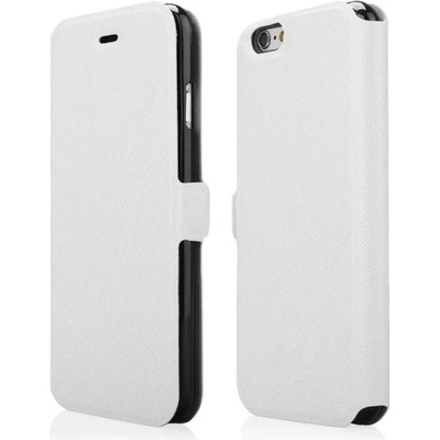 IPhone Кожен Flip калъф Soft за IPhone 6 (FlipSoftIPhone6White)