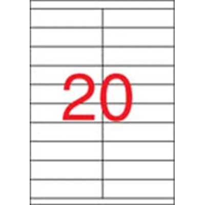 APLI Универсален етикет, 105x29 mm, APLI, 2000 етикета в опаковка 01299 (01299)
