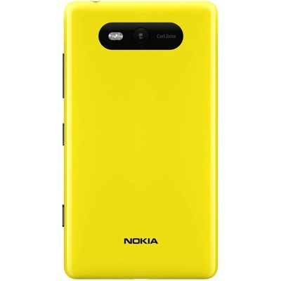 Nokia Заден капак Nokia Lumia 820, жълт