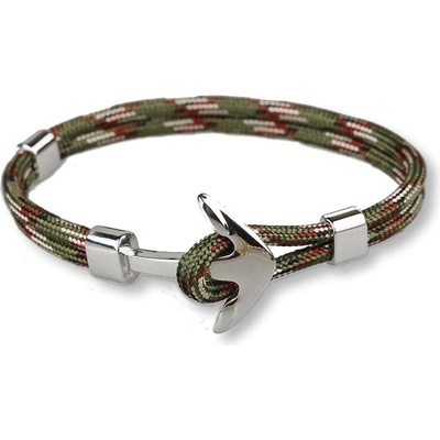 Naky s kotvou a lankem zelená 5075