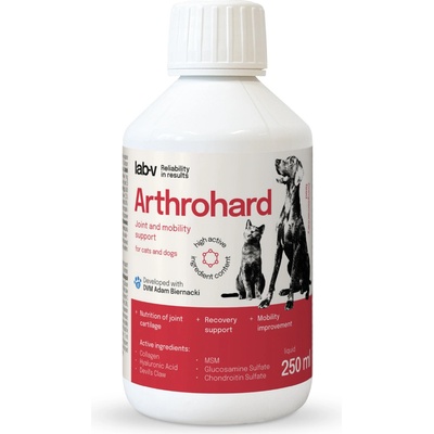 Lab-v Arthrohard 250 мл Добавка за подкрепа на ставите за кучета и котки