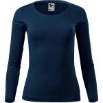 MALFINI Malfini fit-t long sleeve 169 / Дамска тениска с дълъг ръкав - тъмносиня l (1690215)