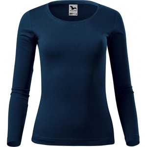 MALFINI Malfini fit-t long sleeve 169 / Дамска тениска с дълъг ръкав - тъмносиня l (1690215)