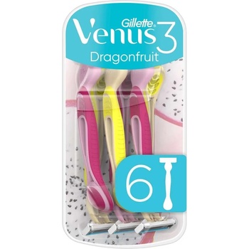 Gillette Venus 3 Dragonfruit дамско бръснарче 6 бр (81772073)