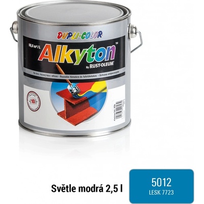 Alkyton Hladký lesk 0,75 l světle modrá