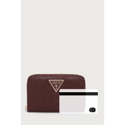 GUESS портфейл дамски от имитация на кожа LAUREL (SWZG74.59140)