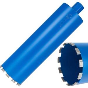 GEKO Диамантена пробивна корона 132×10×450 мм, 11Т, 1-1/4" 60557 (g65217)