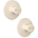 Brabantia Комплект 2 бр закачалки Brabantia ReNew 1006268, Включен монтажен комплект, До 2 кг, Бежов (1006268)