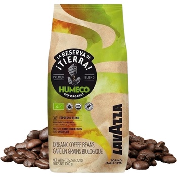 LAVAZZA Tierra BIO Organic Humeco кафе на зърна 1 кг