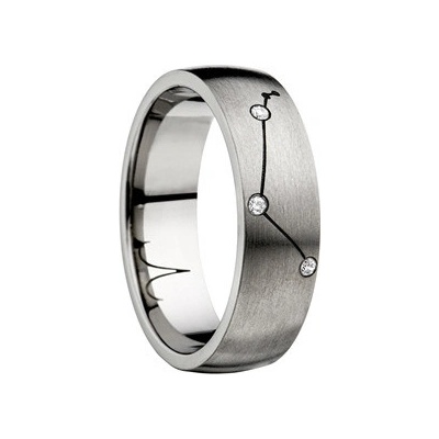 Swepol Titanový prsten Zodiac znamení beran ZOD C01